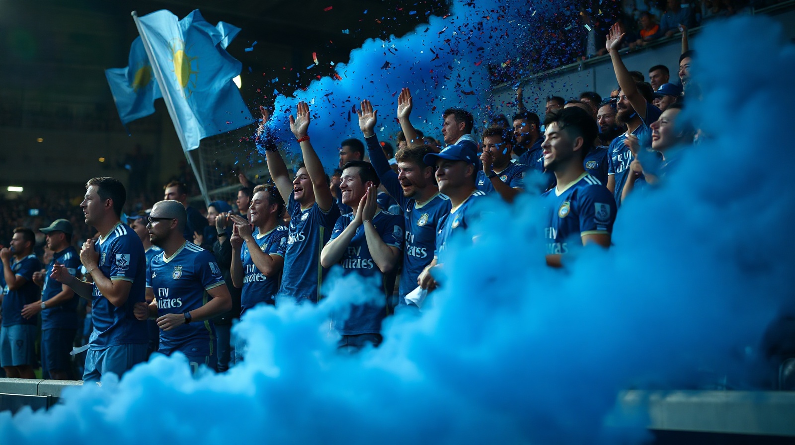Coupe du Monde 2026 : le calendrier complet des Bleus (heures françaises) Supporters français dans un stade lors d'un match de l'équipe de France